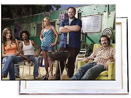 Unified Distribution My Name is Earl - 120x80 cm Kunstdruck auf Leinwand • erstklassige Druckqualität • Dekoration • Wandbild