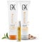 GK Hair Global Keratin Feuchtigkeitsspendendes Shampoo und Spülung, 100ml, mit Arganöl-Serum, 10ml, für trockenes, beschädigtes, repariertes und krauses Haar, sulfatfrei, parabenfrei