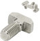 SCHMIDT systemprofile 100x Hammerschraube M8 16mm Nut 8 T-Schraube mit Steg Befestigungsmaterial Aluprofil-Zubehör