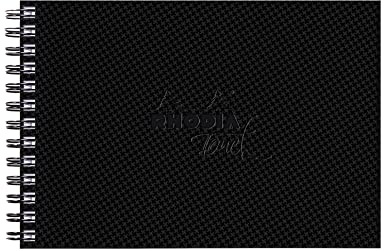 Rhodia 116162C Spiralbuch Rhodia Touch Watercolor Book A6 quer Schwarz
