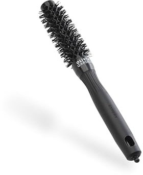 Olivia Garden Expert Blowout Shine – Schwarz - 20 - Runde, antistatische Keramikbürste für glänzende und frizzfreie Blowouts