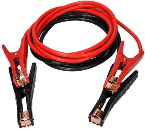 SAMETRUCK 4m Starthilfekabel 500A 16mm2 Überbrückungskabel Starterkabel Batterie KFZ PKW
