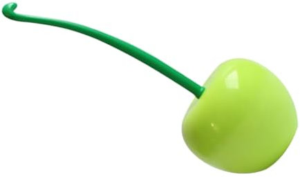 Healeved Colocar Escobilla Baño Cereza Limpieza Doméstica Escobilla Baño con Soporte Cepillo Limpieza Baño Cepillo para Fregar Inodoro Familiar El Plastico Cepillo Baño