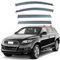 Windabweiser für Audi Q7 MK1-4L 2006-2015,4 Stück Auto-Seitenfenster-Abweiser Autofenster Regenschutz, Rauchabweiser, Integrierte Deflektoren