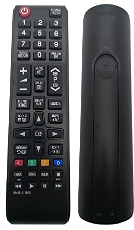 Replacement Remote Control For Samsung 40JU6000 40 Inch UHD Smart LED TV