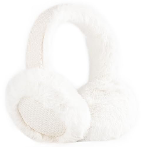 YeyeCyrilze Ohrenschützer damen, Winter Ohrenwärmer Earmuffs Ohrenwärmer Für Kälteschutz und Ohrenschützer im FreienFaltbare