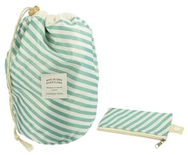 Fantasia - Kulturbeutel mit Kordelzug: Kosmetiktasche zum Aufhängen für Makeup und Zubehör – 23,5 cm Hoch – Kulturbeutel Damen – Schminktasche