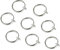 JEWEDECO Offene Nasen Und Lippen Piercing Ringe Aus Körperschmuck Für Nasenpiercing Und Lippenpiercing Ideal Für Jede Gelegenheit