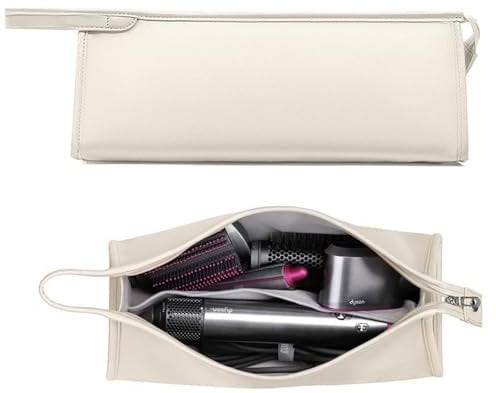 Reise Tasche für Dyson Airwrap Styler und Lockenwickler,Tragbare Aufbewahrungstasche für Warmluftbürste Haartrockner,Travel Bag Reisen Lagerung Tasche Kompatibel mit Shark/Dyson Supersonic Airstraight