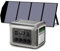ALLPOWERS R2500 Estación de Energía Portátil,2500W (4000W pico),batería LiFePO4 ampliable,4 salidas AC, compatible con solar,ideal para camping,emergencias y autocaravanas (R2500+SP029(140W))