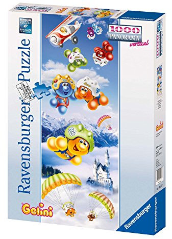 Ravensburger 15117 - Gelini: Fallschirmsprung - 1000 Teile Panorama Puzzle