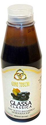 GR 500 GLASSA CLASSICA TOSCHI CON ACETO BALSAMICO DI MODENA IGP WITH BALSAMIC WINEGAR