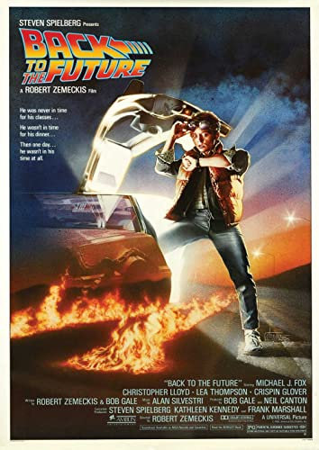 OMG Printing 80er Jahre Zurück in die Zukunft Mcfly Michael J Fox Poster/Druck/Bild Satin-Fotopapier – A3 – 297 mm x 420 mm