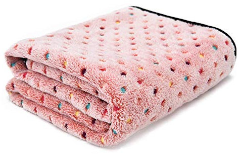 PAWZ Road Flauschige Hundedecke Fleecedecken Hundebett Haustier Hundekissen Matte Schlafplatz für Hund Katzen Rosa