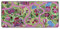 Primaflor - Ideen in Textil Tapis Enfant Ville Rose 0,95m x 2,00m - Route et Voiture - Chambre Fille - Jeux de Haute Qualité