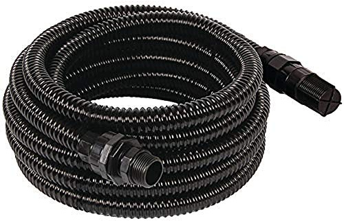 Cleancraft Saugschlauch 1'' x 7 m (für Gartenpumpen und Hauswasserwerke, aus PVC), 7531001