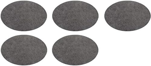 kwb by Einhell 5-tlg. Set Gitter Schleifpapier Wandbearbeitungssystem-Zubehör (Ø 180 mm, 3x P80 und 2x P120, mit Mikrokletthaftung, passend für Wandbearbeitungssystem TE-DW 180)