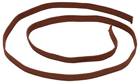 Trimming Shop Cordon élastique Plat de 5 mm : Bande élastique Marron, Fine Ficelle élastique pour Le Bricolage, la Couture, Le Tricot, Couvre-Visage, 5 mètres