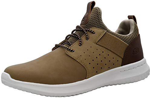 Skechers Men's Delson Axton, Brown, 11 UK