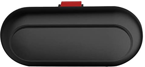 KOOMTOOM Custodia per Occhiali da Auto, Supporto per Occhiali da Sole Estensibile per Visiera Parasole, Custodia per Visiera Parasole Interna Multifunzione, Installazione Non distruttiva (Nero)