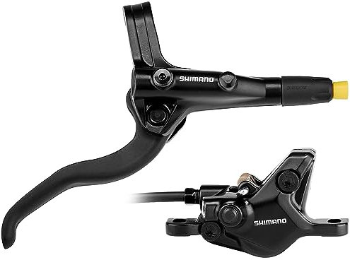 Shimano Unisex – Erwachsene BR-MT410 & BL-MT402 Scheibenbremse, Schwarz, Einheitsgröße