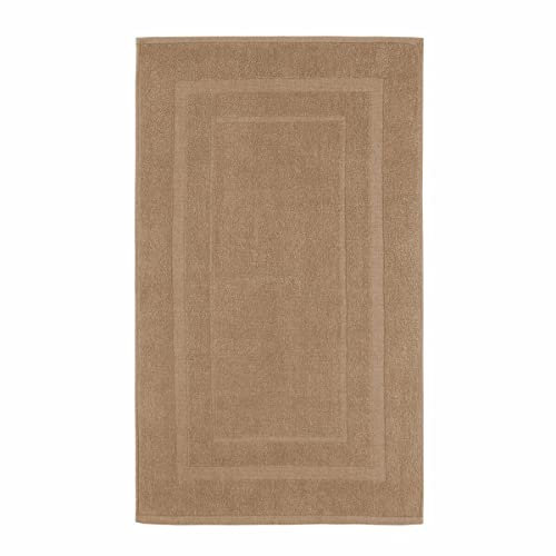 Morbidissimi Tappetino da Bagno Spugna 750 gr/mq 50x80 cm W748 Tortora
