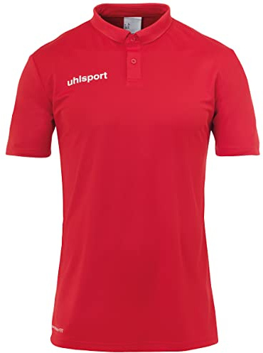 uhlsport Herren Essential Poloshirt, rot, L