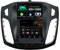 SXAUTO - [6G+128G] - Android 14 IPS Autoradio para Ford Focus (2010-2014) - Inalámbrica CarPlay/Android Auto - LED Cámara + Mic - DSP Dab Fast-Boot 4G BT 360-Camera WiFi Volante - 9.7 Pulgada 2 DIN