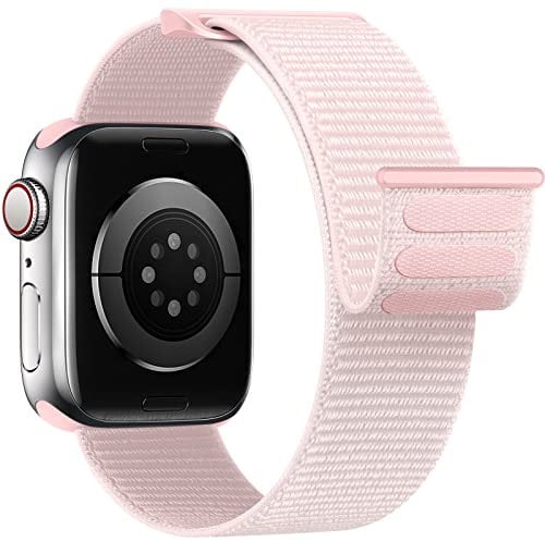 Yoohoo Nylon Straps Compatible with Apple Watch Straps 38mm 40mm 41mm 42mm(Series 10) Women Men,Upgraded Soft Nylon Strap Replacement Watch Bands for iWatch Series 10 9 8 7 6 5 4 3 2 1 SE/5