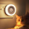Briignite Motion Sensor Night Light, Night Lights Plug into Wall, Auto On/Off Motion Activation Nightlight, Energy-Saving 0.6W LED, Warm White, Ideal for Kids, Bedroom, Bathroom, 2 Pack