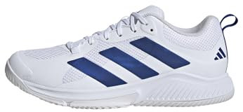 adidas Herren Court Bounce 2.0 Shoes Schuhe, FTWR White/Team royal Blue/FTWR White, 43 1/3 EU