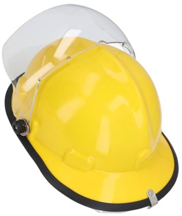 Vollhelm mit Gesichtsschutz, Flammhemmender, Verstellbarer Feuerwehr Schutzhelm, Industrieller Forstschutzhelm, Höhenarbeits- und Rettungsschutzhelm mit Schlitz