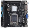 Carte Mère D'ordinateur LGA1150, Carte Mère H81M ITX pour Xeon E3 V3, 2xDDR3 jusqu'à 16G, Prise en Charge PC ECC REG, Canal ALC897 HD 5.1 avec Alimentation 24 Broches, 6xUSB2.0,