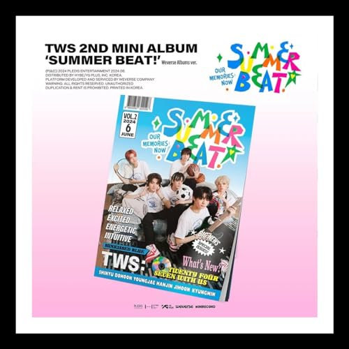 TWS SUMMER BEAT! 2nd Mini Album (WEVERSE ALBUMS Ver. + GIFT) K-POP SEALED
