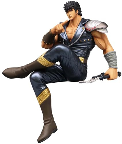 Gooyeh Anime Kenshiro Figur Statue Fighting Posture Statue PVC Skulptur Handgemachte Sammlerstück Desktop Dekoration Geschenke 14CM
