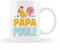 Encre et créations Mug Céramique - Papa Poule