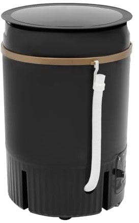 Mini Waschmaschine mit Schleuder Funtkion, Tragbare Camping Waschautomat bis 4.5L Mobile Waschmaschine Toploader Miniwaschmaschine
