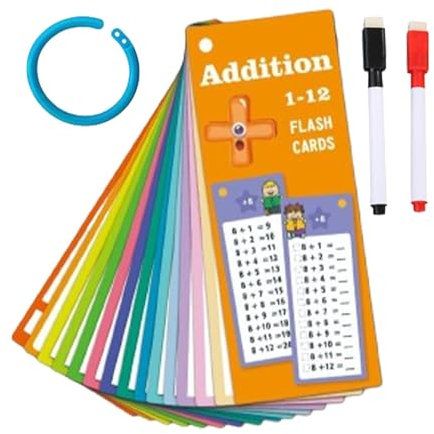 Lernkarten, 2 Stück Einmaleins Tabelle, Einmaleins Mathekarten, Mathe-Lernkarten Für Kleinkinder Zum Rechnen, Multiplikationskarten Für Kinder, Mathe-Lernkartenspiel, Geschenke Für Mädchen