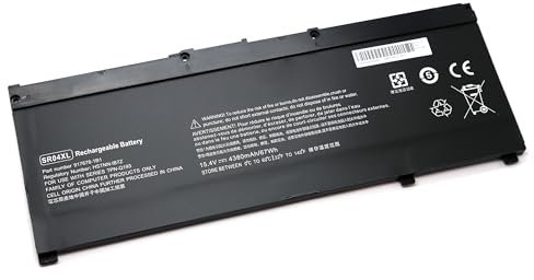 Batterie pour PC Portable HP OMEN 15-CE / 15-DC - HP Pavilion 15-CB Series - SR04XL / 917678-1B1 / 917678-2B1 / 917724-855 / HSTNN-DB7W / HSTNN-IB7Z - 15.4V 4380mAh