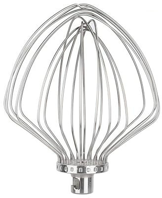 Bvhklxseb Egg Beater 11-Wire Whip Attachment Compatible For Kitchenaid Stainless Steel Mixing Head Stand Mixer, Whisk Attachment Fit 7 Quart Tilt-Head Stand Mixer KN211WW