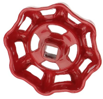 NOLITOY Gusseisen Wasserventil Griff Langlebiges Handrad für Absperrventile Ergonomisches Design für Komfortable Handhabung Einfache Installation für Gartenbewässerungssysteme