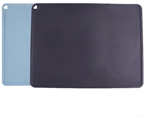 Lot de 2 tapis en silicone pour imprimantes 3D pour simplifier le nettoyage et améliorer l'efficacité