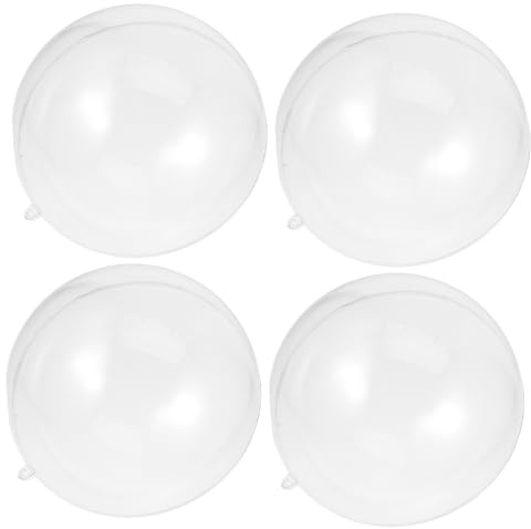 POPETPOP Campana Transparente para Plantas De 4 Piezas Fija De Acrílico para Orquídeas Invernadero De Jardín Adecuado para Helechos y Plantas Fácil Instalación Sin Herramientas