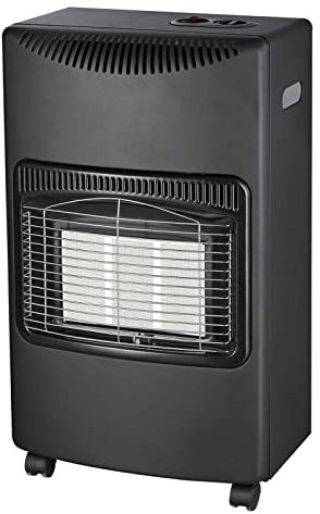 ELPINE portable calor gas heater 4.2 KW butane LPG home heating cabinet fire regulator hose gas heater