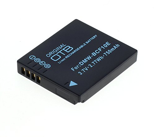 OTB Akku für Panasonic DMW-BCF10E/2 Li-Ion Schwarz