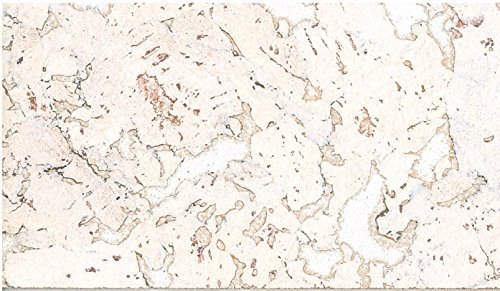 Wandkork in weiß, Stärke 3 mm, Format 300 x 600 mm