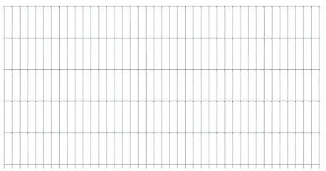 Doppelstab-Gittermatte, verzinkt, anthrazit kunststoffbeschichtet RAL 7016 6/5/6 mm, 2500 mm breit