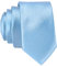 DonDon schmale hellblaue Krawatte 5 cm