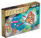 GEOMAG - CLASSIC GLITTER 68 Stück -Magnetische Bausteine für Kinder ab 3-4 Jahren - Herstellung in der Schweiz - 24 glitzernde farbige Stäbe,20 Kugeln,12 Konstruktionsfliesen-Magnetspielzeug - STEM
