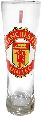 Manchester United FC Peroni Style Pint Glass